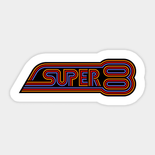 Super8 Sticker